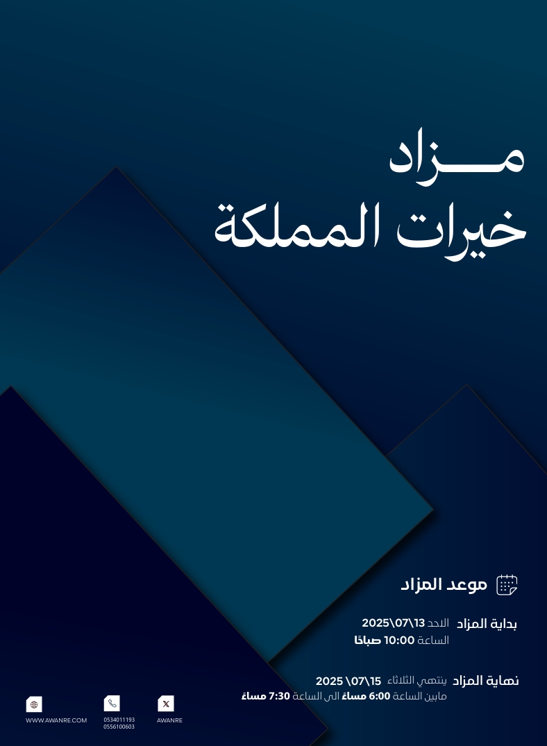 مزاد خيرات المملكة